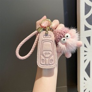 HOT SALE-Audi Key Case Cover for A4L A6L Q5L Q3 A3 A4 A5 A6 A7 A8 Q2L - Premium Leather Key Fob Shel