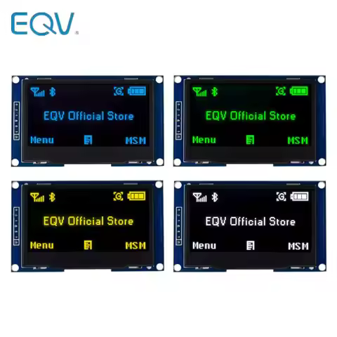 White blue 2.42" 2.42 inch LCD Screen 12864 OLED Display Module IIC I2C SPI Serial for C51 STM32 SSD