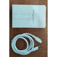 1HORA CAB252 Type C to Type C cable - 1m long - PVC wire -