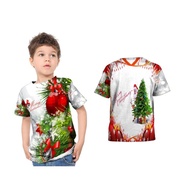 Kaos Baju Anak Fullprint Tema Natal Merry Christmas 3