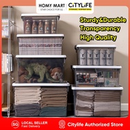 Citylife Stackable Storage Box Plastic Storage Box Organizer Big Capacity Container PIATTO Box(21-65
