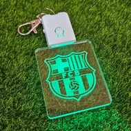 LED Keychain Football Club LED Light Keychain