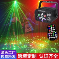 Uv6 Hole Mini Laser Laser Light ktv Atmosphere Light Flashing Light Pattern Stage Light Colorful Lig
