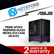 ASUS PRIME AP202 TG ARGB MATX CASING - (BLACK | WHITE)