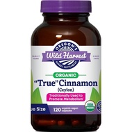 Oregon's Wild Harvest Organic True Cinnamon Ceylon 120 Count Vegan Capsules