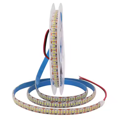 12V 24V LED Strip Light 2835 SMD Tape 10M 2400leds No Waterproof IP20 Cool White 6500K Natural White