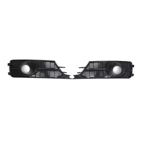Top Sale Fog Light Grille Cover Front Bumper Honeycomb Mesh Light Cover For A6 C7 2016-2018 4G080764