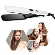Wide Plates Hair Straightener Fast Heating LCD Displayed Ceramic Hair Iron Hair Ironing Heavy Duty F