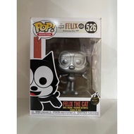 Funko Pop Felix The Cat Metallic Silver Exclusive 526 Damage Box