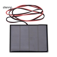 1.5W 12V Mini Solar Panel Small Cell Module Charger With 1M Wire