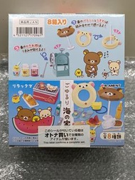 Brand New 全新 絕版 2016年 San-x Re-ment Rilakkuma 鬆弛熊 “Goyururi” Beach House 海之家 盒玩 全8種 #sanx rement 食玩