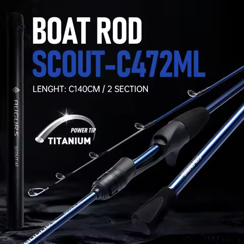 SOLOKING SCOUT47 Octopus Squid Cuttlefish Fishing Rod 9:1 Action Jigging Boat Sea Fishing Rod 61g Li
