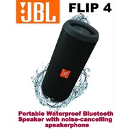 JBL FLIP 4 Portable Waterproof Bluetooth Speaker with noise-cancelling speakerphone