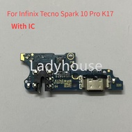 Fast Charging Board For Tecno Spark 10 Pro 5G 10C KI5q KI7 KI8 KI5K Charging Port Board