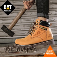 Caterpillar men's anti-smashing rubber non-slip protective toe work boot/size? exclusive 8289/cat safety shoes EI91