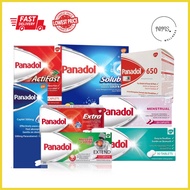 [READYSTOCK] PANADOL  Actifast/Extend/650/Menstrual/Soluble/Optizorb/Regular/Actimol 650/Uphamol