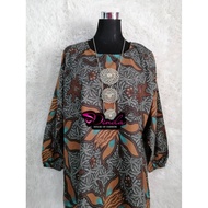 (Ready Stock ) Blouse Batik Viral - Fesyen Terkini - Baju Wanita - Baju Muslimah - Blouse Murah