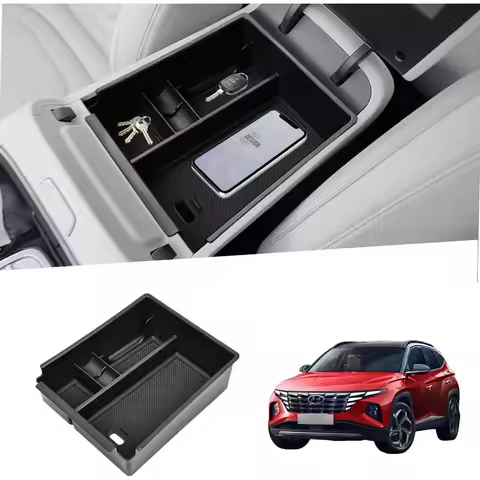 Center Console Organizer Compatible with Hyundai Tucson Limited 2022 2023 2024 Accessories, Tucson P