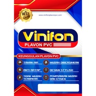Panel Plafon PVC Vinifon (Jual Per-Dus Isi 15 Lembar) Series 2