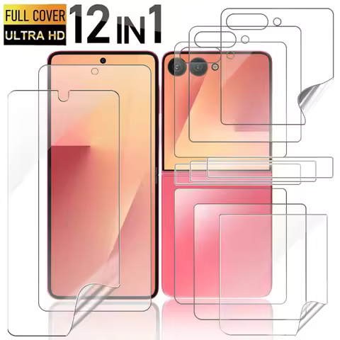 Flip7 Hydrogel Film For Samsung Galaxy Z Flip 7 6 5 ZFlip7 zflip6 zflip5 Soft Anti-scratch Screen Pr
