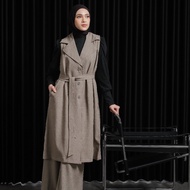 Hi.PRIMA Elea Long Vest Cotton Eve Chinese Vest