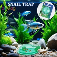 [OUR] Aquarium Snail Trap, Plastic Snail Catcher For Freshwater Fish Tank Green Snail Catch Box