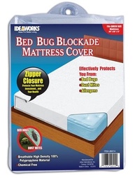 Ideaworks Bed Bug Blockade Mattress Cover- Queen / King / Twin Size Mattress