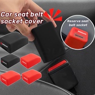 [Ready Stock] Nissan Logo Car Silicone Seat Belt Cover Auto Safety Belt Anti-Scratch Protector Cover