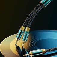 Wei Xun One Point Two Audio Cable 3.5mm to Double Lotus rca Adapter Headphone Extension Cable Lotus 