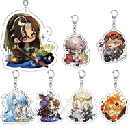 Q Edition Acrylic Keychain Reverse:1999 HD Cartoon Figure Vertin Medicine Schneider Sonetto Cosplay 