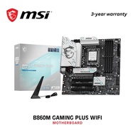MSI B860M GAMING PLUS WIFI mATX LGA1851 DDR5 PCIe 5.0 Wi-Fi 7 5G LAN Thunderbolt Motherboard