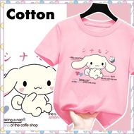 10 to 12 year old 13 Year Old Girl Cotton T-shirt Cinnamoroll Cartoon Printing baby clothes for girl