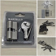 MARTELLO large house door lock cylinder cylinder cylinder 5 key computer door lock cylinders 5 keys 