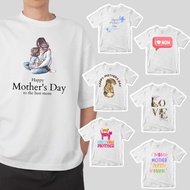 set.2 Mother's Day T-Shirt With Cute Design The Meaning Of The Soft Fabric Not Hot Easily Wrinkled W