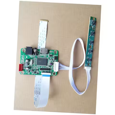 For N156BGE-E41 LCD LED HDMI-compatible EDP mini display panel Controller board 1366X768 cable monit