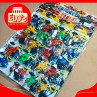 Plastics Mini Soldier Toys Assorted Set of 20pcs - Ideal for Paninda, Lootbag, and Giveaway