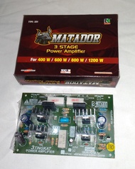 Kit Ranic Kit Power Amplifier MATADOR 3 STAGE Driver Power For 400w-1200w-RE.065P3TD1/331