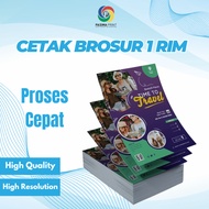 PROMOTION FLYER BROCHURE PRINTING 1 RIM FULL COLOR | A4 SIZE A5/ A6/ 1/3 A4 TRIFOLD PAPER ARTPAPER 1
