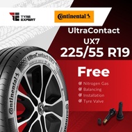 225/55R19 CONTINENTAL Ultra Contact UX7 (With Delivery/Installation) tyre tayar