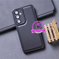 Samsung S23 FE Case Leather Black SoftCase Samsung S23 FE