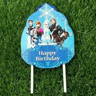 Topper toper decoration skewer cake birthday cake happy birthday frozen character