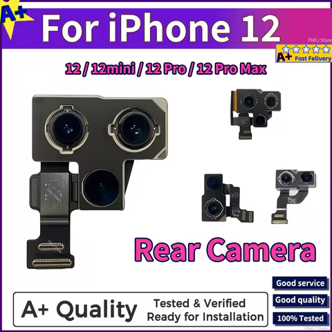Rear Camera For iPhone 12 Pro Max Back Camera for iphone12 mini/12 pro/12 Rear Main Lens Flex Cable 