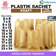 Plastic Sachet Bag KRAFT PAPER Sachet Packaging Drip Bag PAPER Packaging DELKOCHOICE