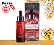 LOreal Paris Laser Tri-Peptides Age-Correcting Serum 30ml เซรั่ม เพื่อผิวกระชับ
