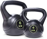 AGYH Kettlebells Black Strength Training Kettlebells, Fitness Equipment In Home Gyms, Anti-skid Mute