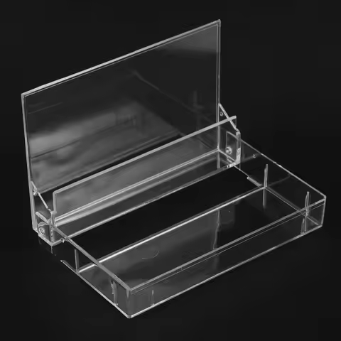 5 Pcs Cassette Tape Case Audio Cassette Box Plastic Cassette Holder Clear Music Cassette Box Recordi
