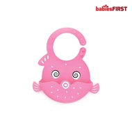 BABIESFIRST Puffer Fish Silicone Baby Bib Slabber Bayi Silikon
