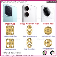 (Buy 1 get 1 free) camera tempered film for Xiaomi Poco X8 Pro Max X7 C85 C75 C65 Redmi 14C 13C K80 