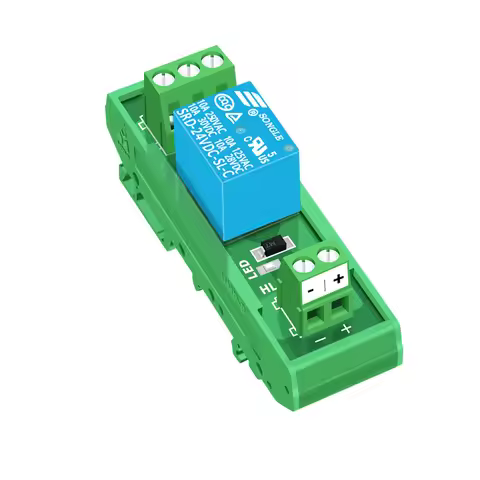 1 Channel 3V 5V 12V 24V Songle Relay Module Driver Board PLC Board Relay Module SPDT 10Amp Pluggable