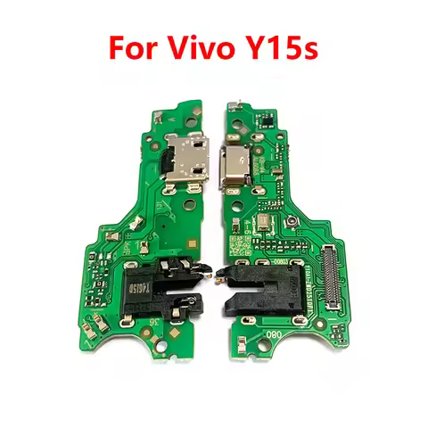 For Vivo Y15s USB Charging Board Dock Port Microphone Module Flex Cable